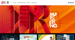 Desktop Screenshot of lrmarketing.com.br